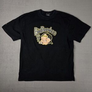 Big Bamboo Shanghai Sports Bar T-shirt Mens XL Bambino‎ Cigar Baby Black